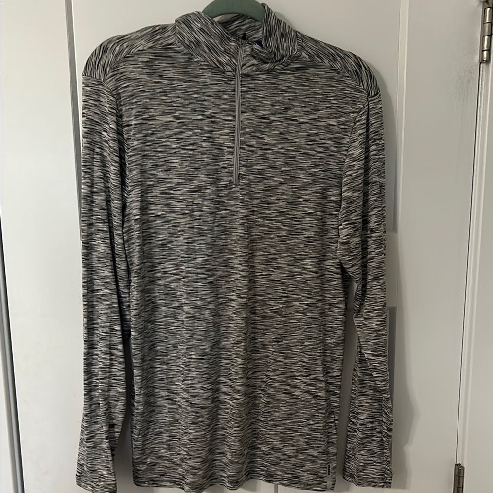 RBX Gray Long Sleeve Tee Lightweight Knit